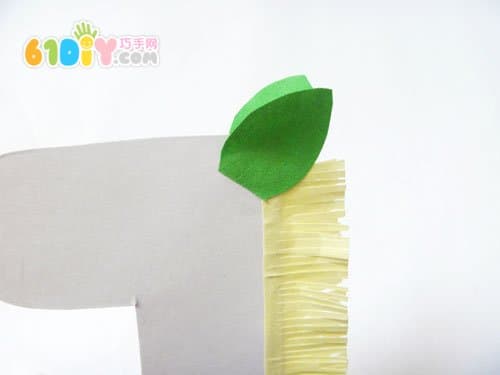 Cute paper plate pony handmade steps