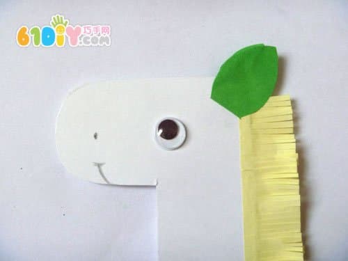 Cute paper plate pony handmade steps
