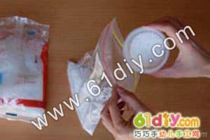 Salt rock three-dimensional painting handmade underwater world