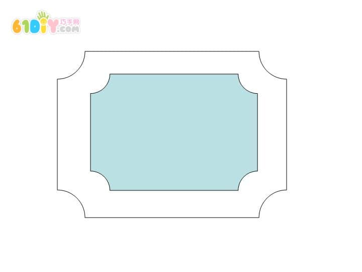 Christmas photo frame charm