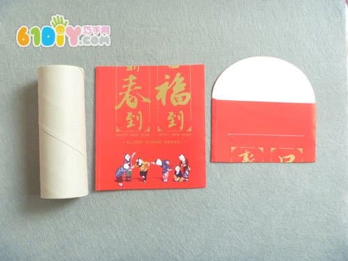 Red envelope firecrackers handmade
