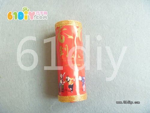 Red envelope firecrackers handmade