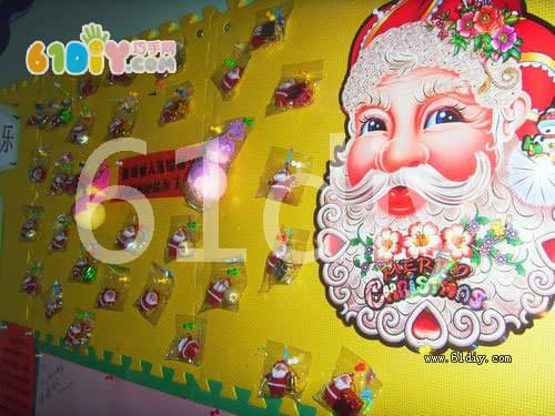 Kindergarten Christmas theme environment
