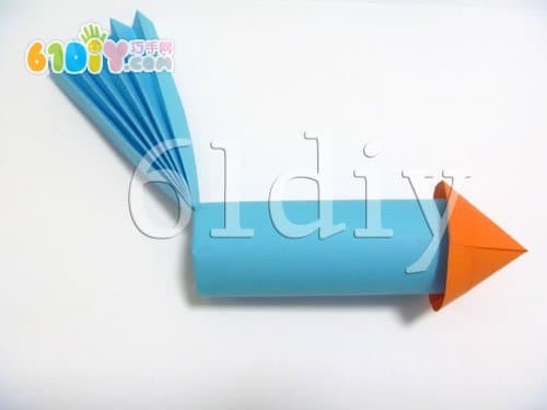 Paper tube bird making tutorial