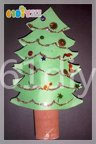 Christmas tree handmade work