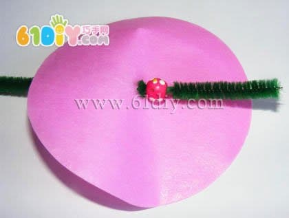 Holiday decoration paper flower making