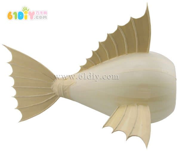 Plastic bottle handmade bigmouth fish