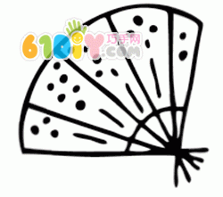 Chinese classical fan painting
