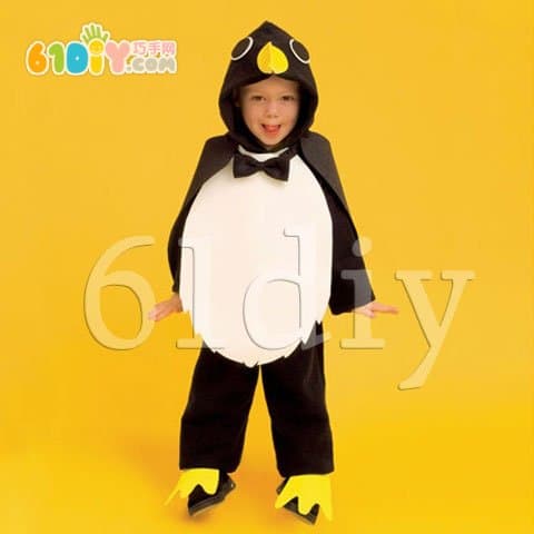 Handmade penguin costume