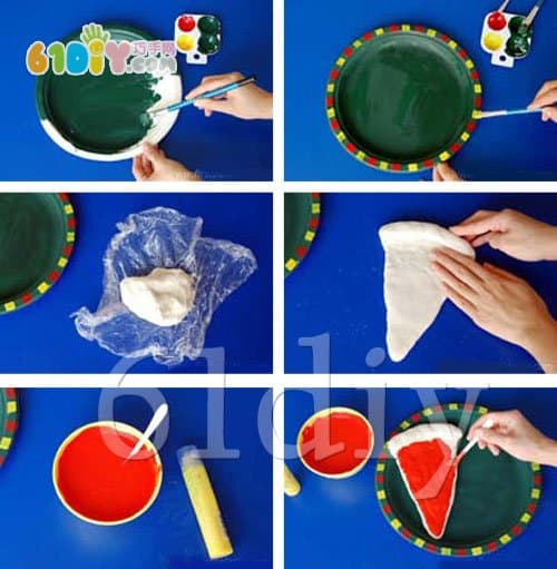 Tray handmade - pizza and noodles