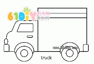 Truck stick figure