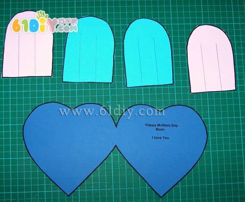 Beautiful love card handmade