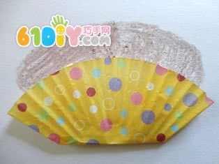 Cake card handmade