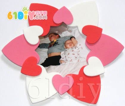 Love photo frame handmade