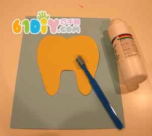 Love tooth day handmade - teeth whitened