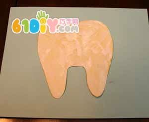 Love tooth day handmade - teeth whitened