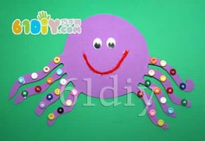 Cute octopus doll handmade