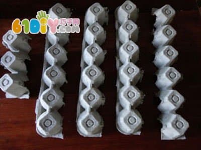 Egg care caterpillar handmade