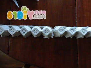 Egg care caterpillar handmade