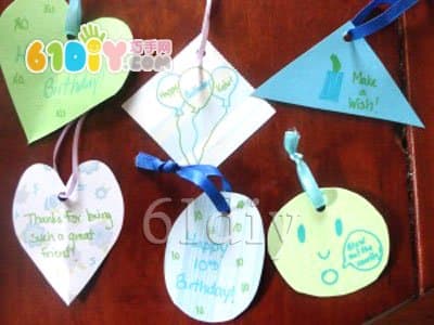 Homemade wishing tree