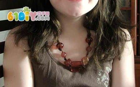 Handmade necklace DIY