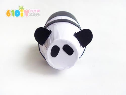 Yakult bottle makes pandas