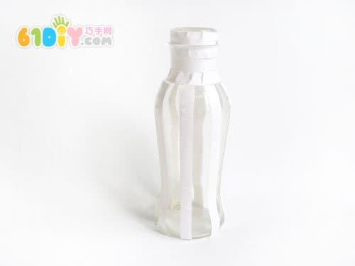 Handmade vases for beverage bottles