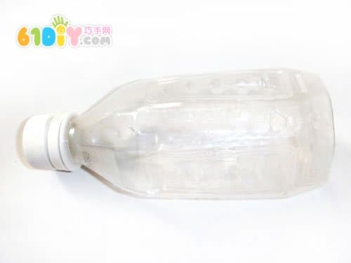 Plastic bottle making car