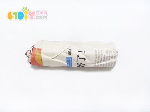 Old newspaper handmade mushrooms