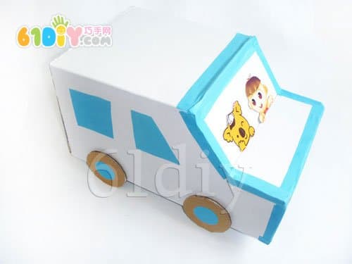 How to make a carton car