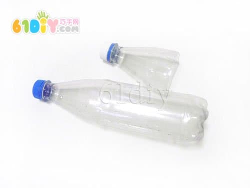 Beverage bottle handmade crocodile