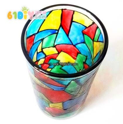 Painted personality glass