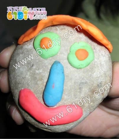 Stone figure handmade