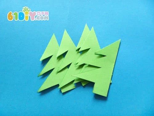 How to make a stereo Christmas tree card