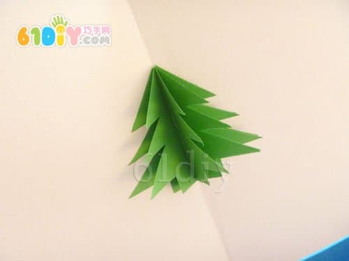 How to make a stereo Christmas tree card
