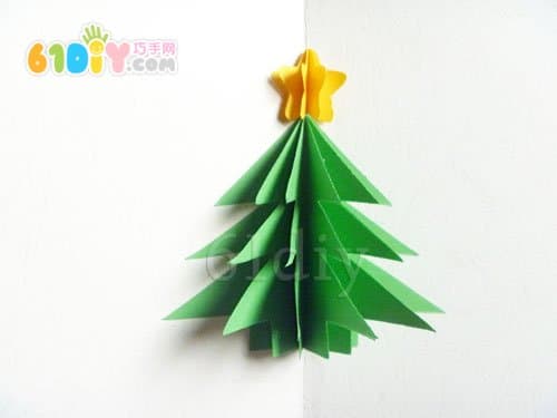 How to make a stereo Christmas tree card