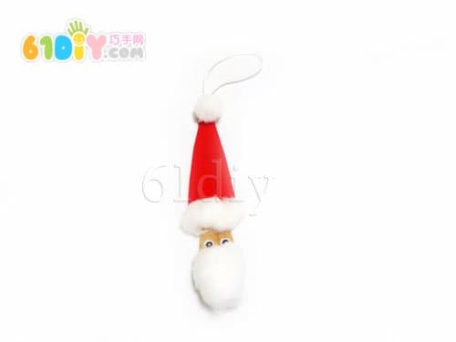 Ice cream bar handmade Santa Claus