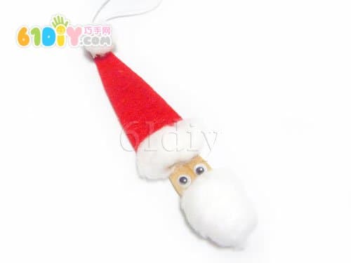 Ice cream bar handmade Santa Claus