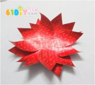 Christmas flower handmade