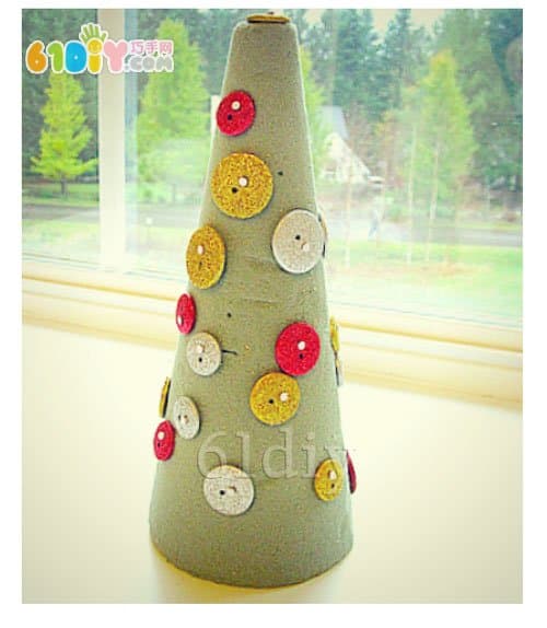 Creative Christmas tree handmade