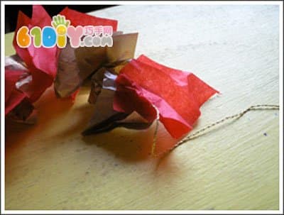 Children's handmade tutorial - New Year's blessing decoration