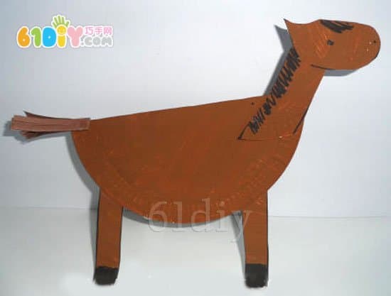 Tray pony handmade