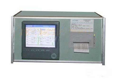 Refrigerated vehicle temperature recorder with printing function