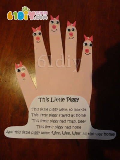 English nursery rhyme: This little piggy (this little pig)