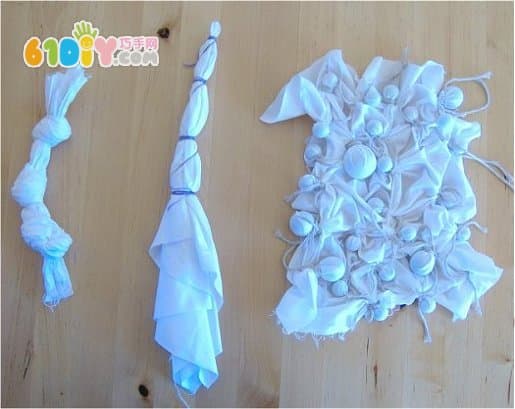 Simple tie dyeing