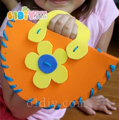 Kindergarten 38th Handmade Sponge Paper Tote
