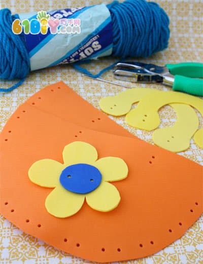 Kindergarten 38th Handmade Sponge Paper Tote