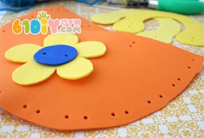 Kindergarten 38th Handmade Sponge Paper Tote