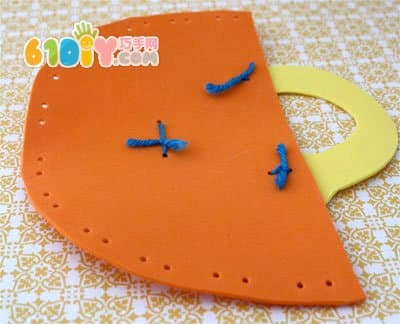 Kindergarten 38th Handmade Sponge Paper Tote