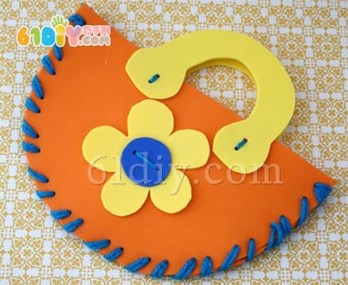 Kindergarten 38th Handmade Sponge Paper Tote